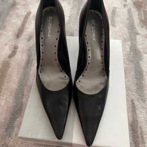 BCBGGirls black heels. Size 9.5B.